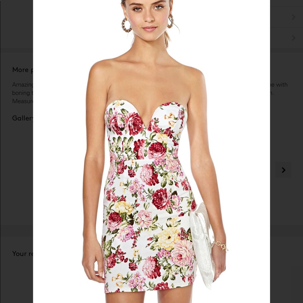 211 garden life floral dress